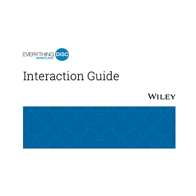 Everything DiSC Workplace® Interaction Guides - English (set of 25)