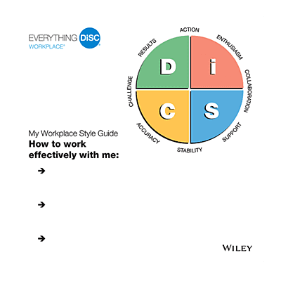 Everything DiSC Workplace® Style Guides - English (set of 25)
