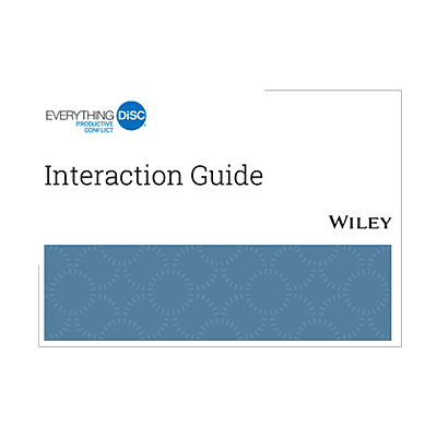 Everything DiSC® Productive Conflict Interaction Guides - English (set of 25)